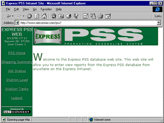 Express PSS Screen Shot