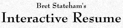 Interactive Resume