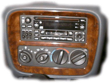 [Stereo & Environment Controls Console]